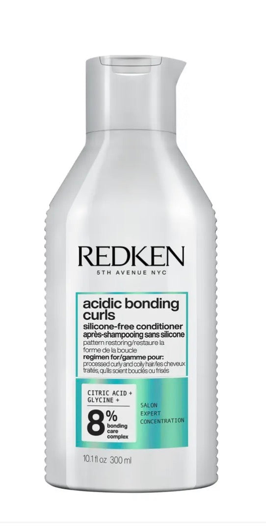Redken Acidic Bonding Curls Conditioner | For Curly Hair | Formulated with Coconut Oil and Shea Butter | Curl Control & Definition | Moisturising Conditioner | Repairs Damaged Curls | 300ml
