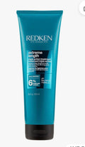 Redken Extreme Length Treatment Mask | Rinse-Out Hair Mask with Biotin & Castor Oil | For Hair Growth | 8.5 Fl Oz