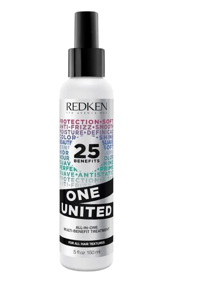 One United All-In-One Leave In Conditioner | Multi-Benefit Treatment | Heat Protectant Spray for Hair | All Hair Types | Paraben Free